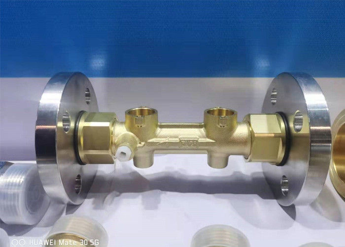 Brass Ultrasonic Pipe Water Meter Housing DN15 PN16 G3/4B Thread